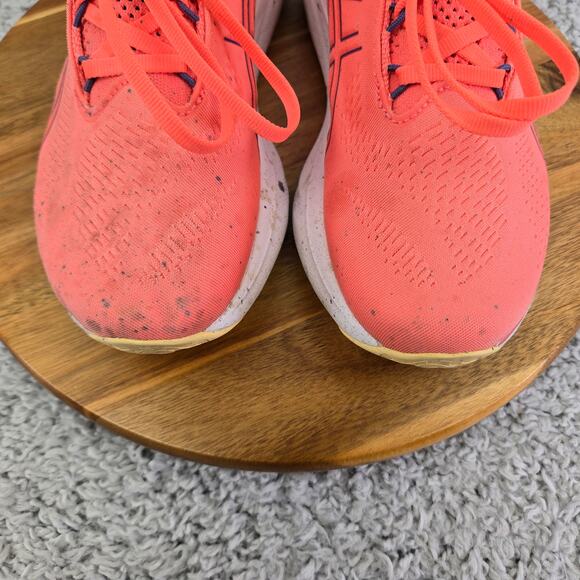 Asics Gel-Nimbus 25 Papaya Dusty Purple Athletic Daily Running Shoe Womens 8.5 - Picture 6 of 13